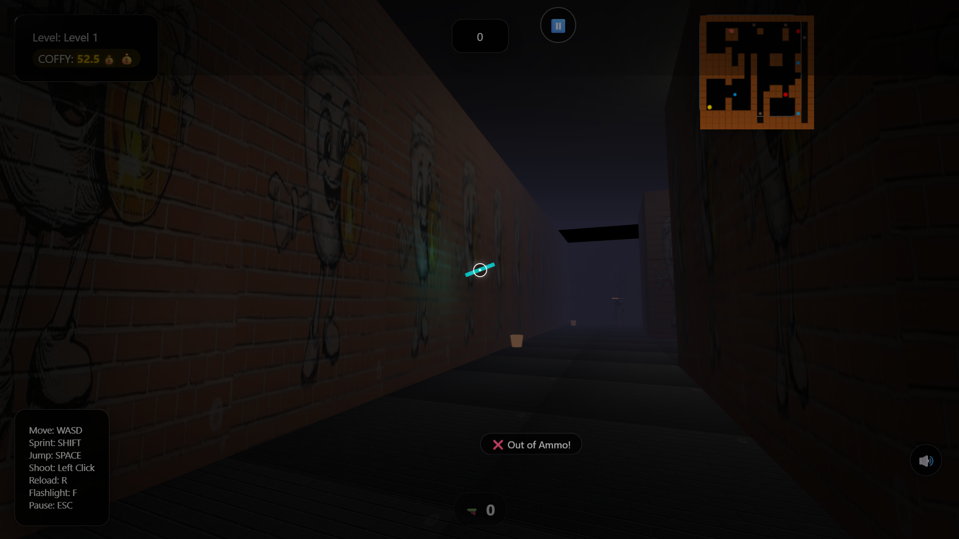 Coffy in Maze game preview